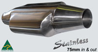 Stainless steel muffler